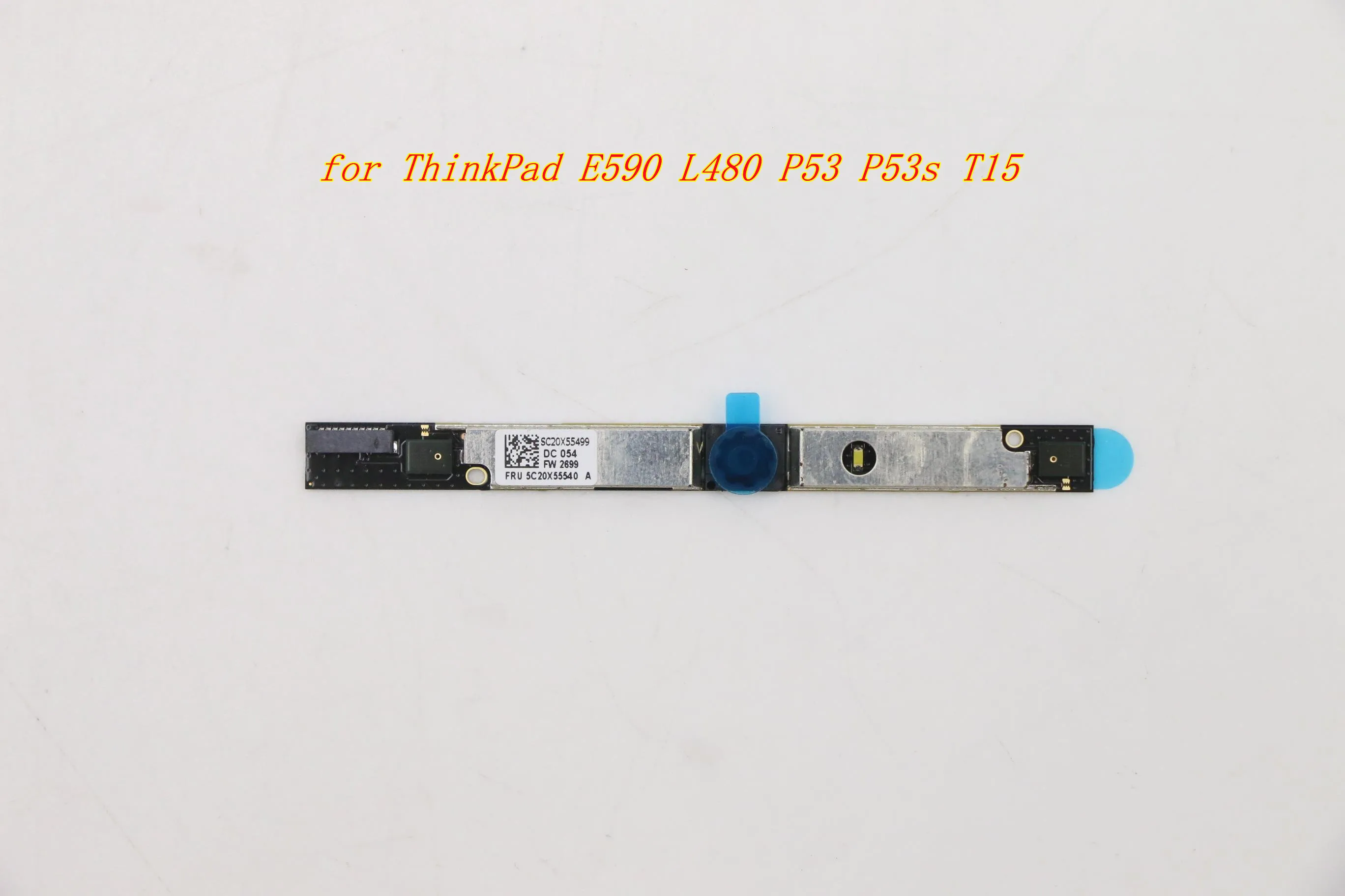 Nuovo/Orig Per Lenovo Thinkpad E590 L480 P53 P53S T15 Webcam Camera 01 Hw028 01 Hw037 01 Hw027 01 Hw029 5 C20X55540 5 C20X55544