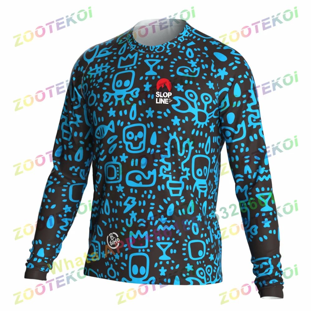 Slopline B. Simo Downhill Jersey Moto Motocross Dirt Bike Fietsen T-Shirt Racing Bmx Mountain Enduro Felpa Dh Ciclismo