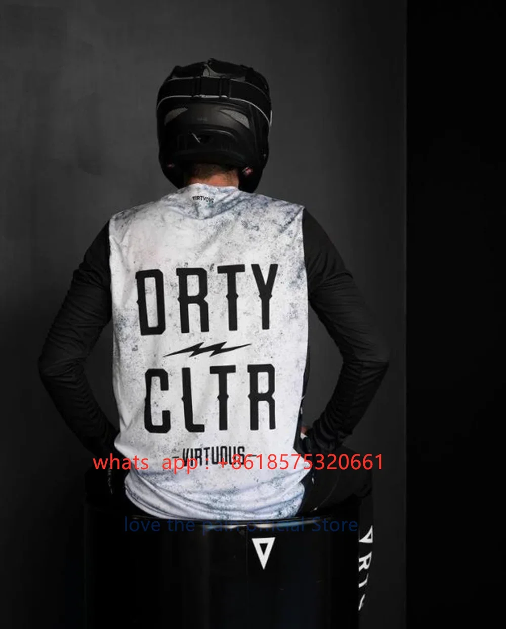 Virtuoso Vrts Uomo Mtb Bike Motocross Jersey Bmx Mountain Downhill Bike Abbigliamento Enduro Racing Shirt Maglie Traspiranti Dh Nuovo