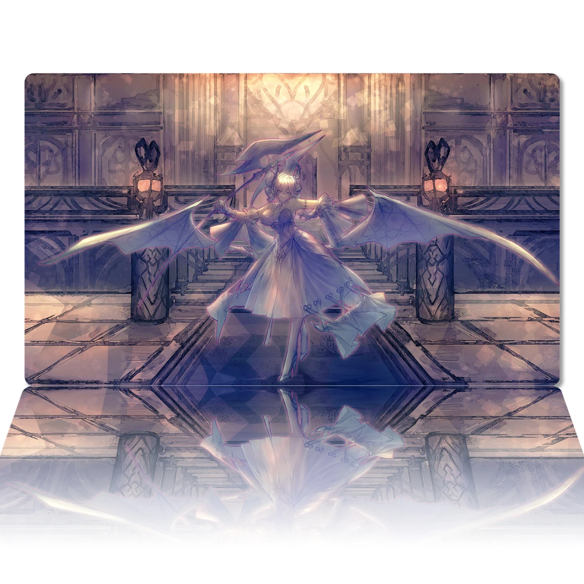 Yugioh Play Mat Labrynth Of The Silver Castle Gioco Da Tavolo Duel Card Game Mat Tcg Ccg Anime Mouse Pad Custom Desk Mat Zone & Bag