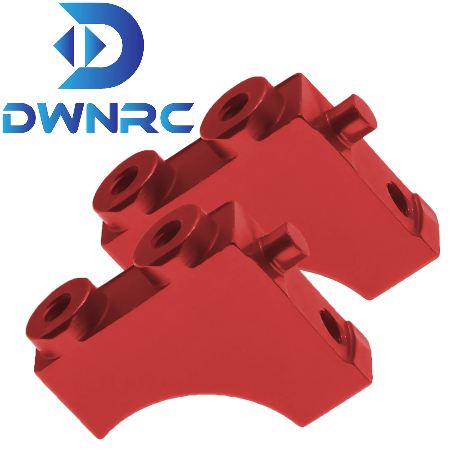 Dwnrc Servo Mount In Alluminio Per Auto Rc 2 Pezzi Misura Per Vrx Vetta Racing Karoo 1/10 Rh1043 Rh1045 Accessori Di Aggiornamento