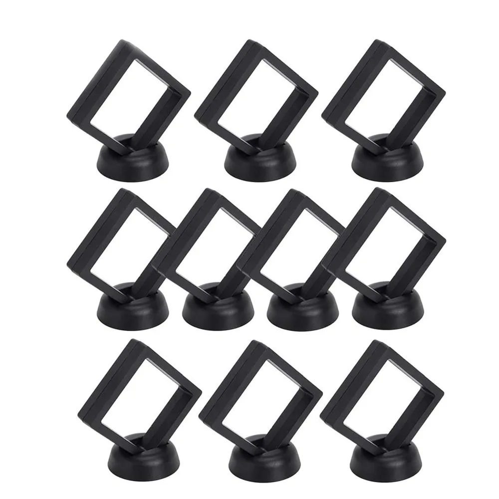 Espositore Da 10 Pezzi Espositore Per Gioielli Con Cornice Galleggiante 3D Espositore Per Gioielli Scatola Regalo Per Ombretti Supporto Per Ciondolo A
