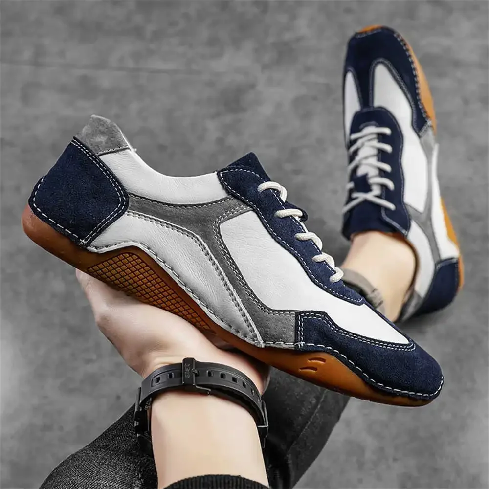 Skin Spring Scarpe Blu Navy Da Uomo Sneakers Da Corsa Di Grandi Dimensioni Sheos Sport Sepatu Tennes 2022 Elegante Di Seconda Mano Ydx1