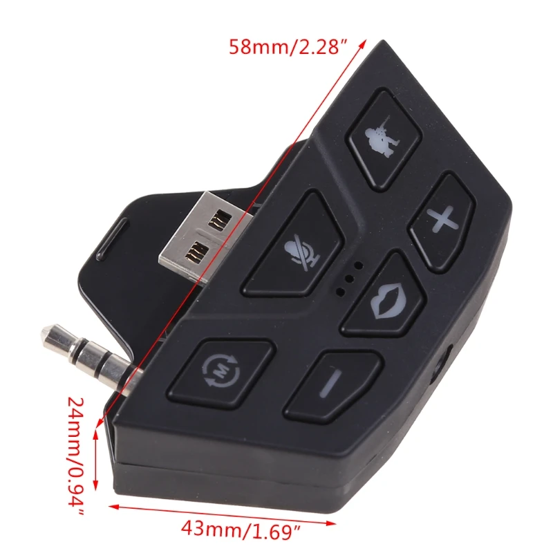 Maniglia Controller Adattatore Per Cuffie Stereo-Adattatori Audio Convertitore Per Cuffie Per-Xbox One Wireless Gamepad