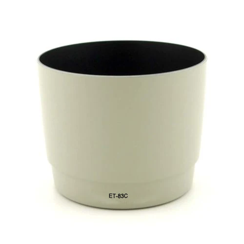 Bianco Lens Hood Ombra Et-83C Per Canon Ef 100-400Mm F/4.5-5.6L È Usm Sostituisce Canon Lens Hood Et83C
