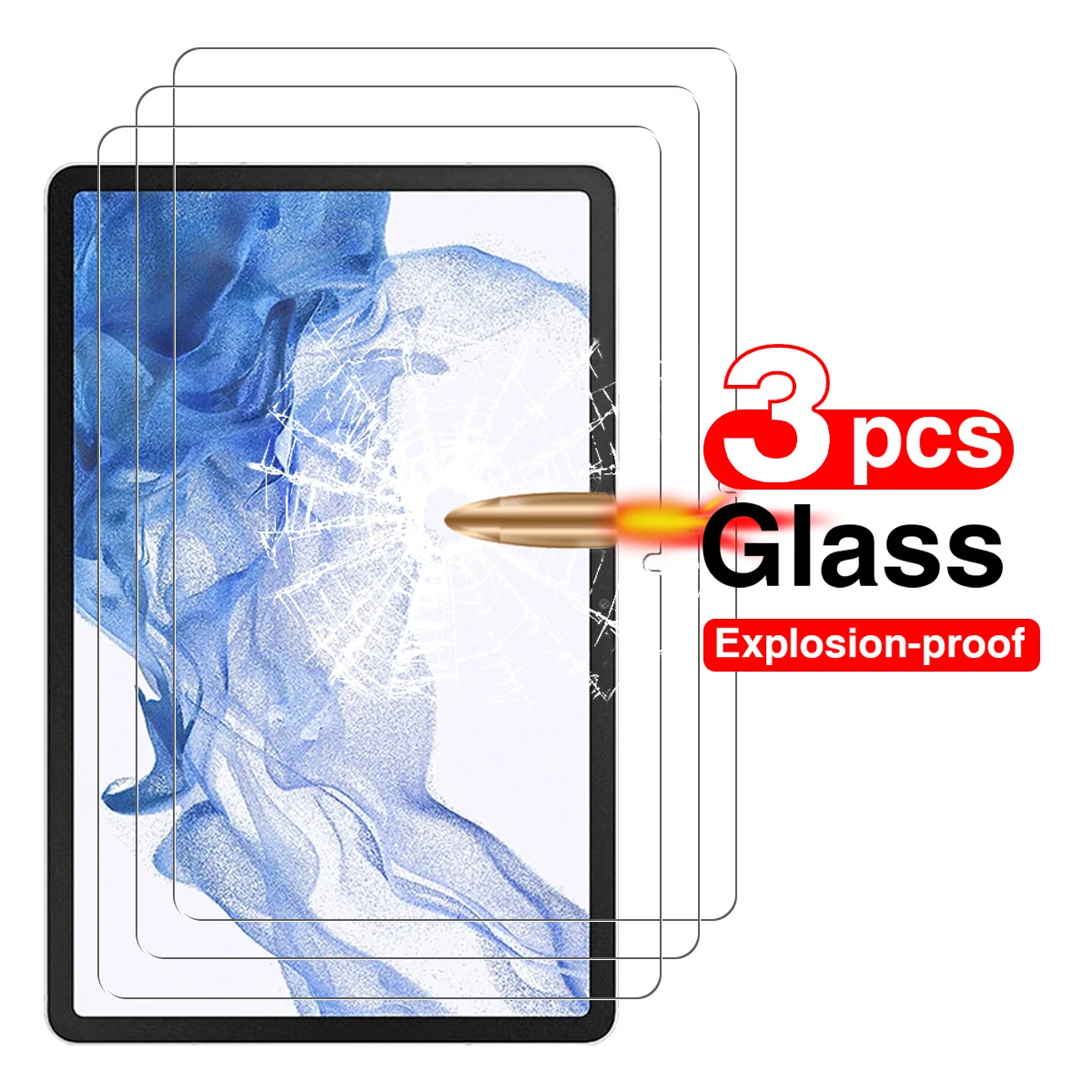 Vetro Temperato Per Samsung Galaxy Tab S9/Tab S8 Cover Proteggi Schermo Per Tablet Per Samsung Galaxy Tab S9 11 Pollici