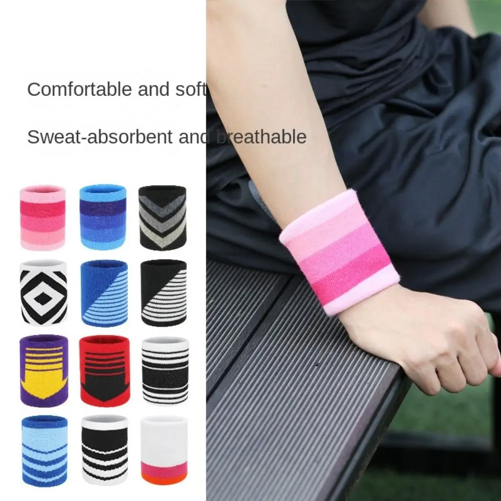 Tennis Badminton Protezione Per Il Polso Stretch Elastic Sweat Wrist Yoga Bracciale Protector Gym Wristband Wrist Brace Wrist Sweatband