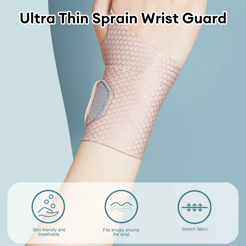 1 Pz Slim Air Wrist Support Strap Regolabile Wrap Per Le Donne Wrist Pain Relief Workout Strap Protezione Sportiva Yoga Supply