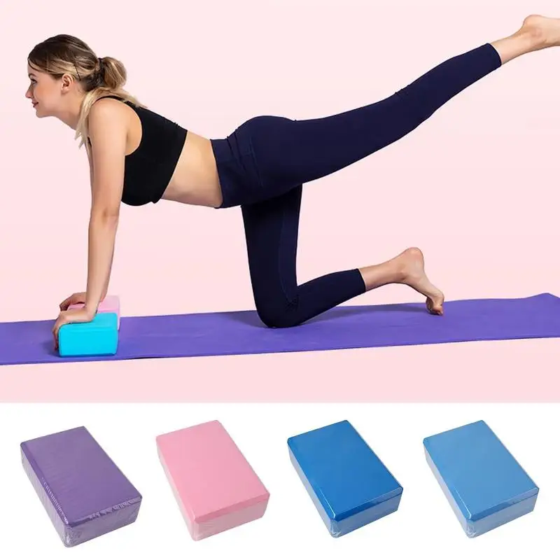 Palestra Yoga Blocks Eva Foam Brick Training Exercise Fitness Tool Pilates Yoga Bolster Cuscino Stretching Body Shaping Blocks
