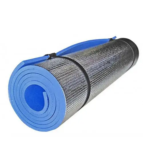 Foglio Di Alluminio Eva Yoga Mat Antiscivolo Ginnastica Fitness Pad On Per Picnic All'Aperto Beach Camping Mat Mat A Prova D'Umidità 180X50X0.6Cm