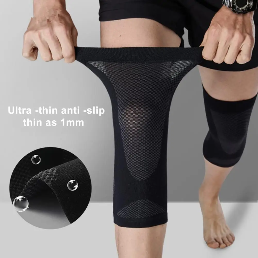 1 Paio Di Ginocchiere Estive Ultra Sottili Con Supporto Per Ginocchio Ginocchiere Sportive Running Yoga Dancing Ginocchiere Brace Ginocchiere