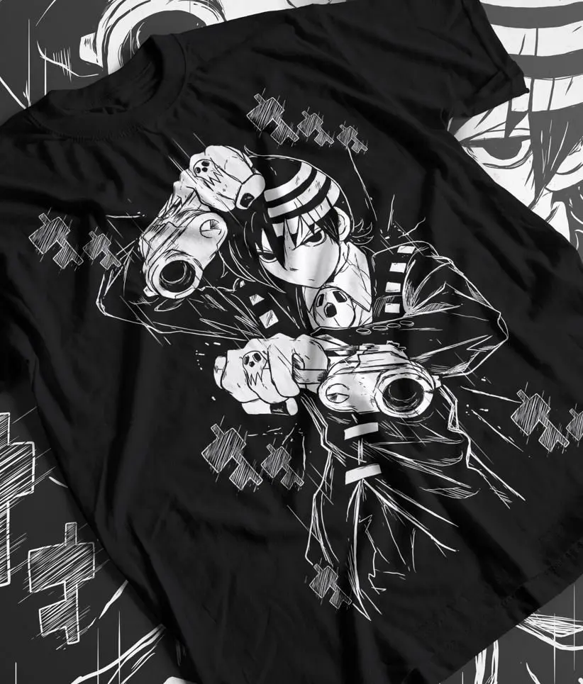 Soul Eater Death The Kid Soul Eater Maka Albarn Shirt Soul