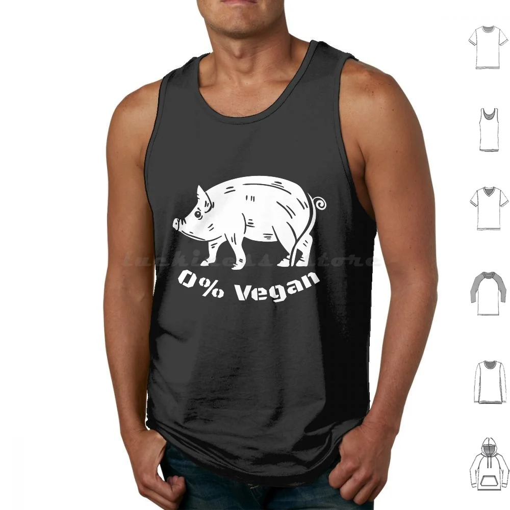 Zero Percento Vegan Canotte Gilet Senza Maniche Mangiatore Di Carne Bbq Torrefazione Family Party Chef S Macellaio Barbecue Divertente Bbq Carne