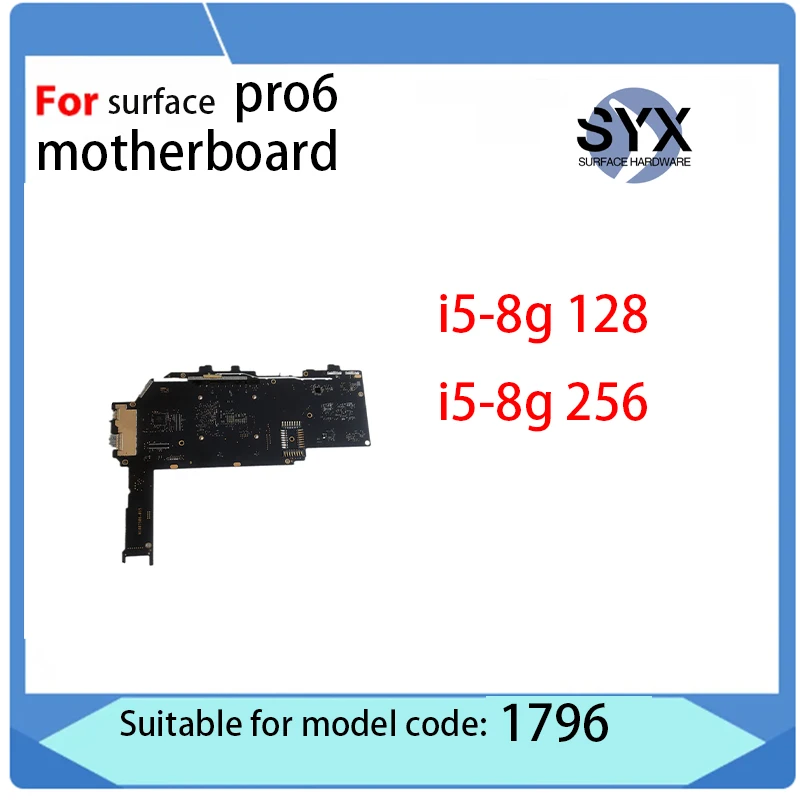 Scheda Madre Originale Per Microsoft Surface Pro 6, Cpu Per Laptop, I3, 4G, I5, 4G, I5, 8G, I7, 16G, Sostituzione Della Scheda Logica, 1796