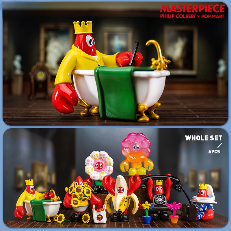 User-X Philip Colbert Omaggio Alla Serie Masters Mystery Box Blind Box Kawaii Anime Figure Toy Cute Girl Birthday Gift