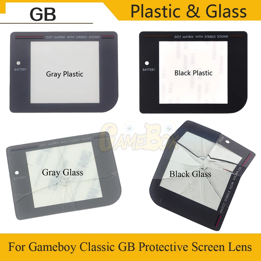 Copriobiettivo Pscreen Per Nintend Gameboy Game Boy Dmg Per Gb Display Screen Protector Plastica Vetro