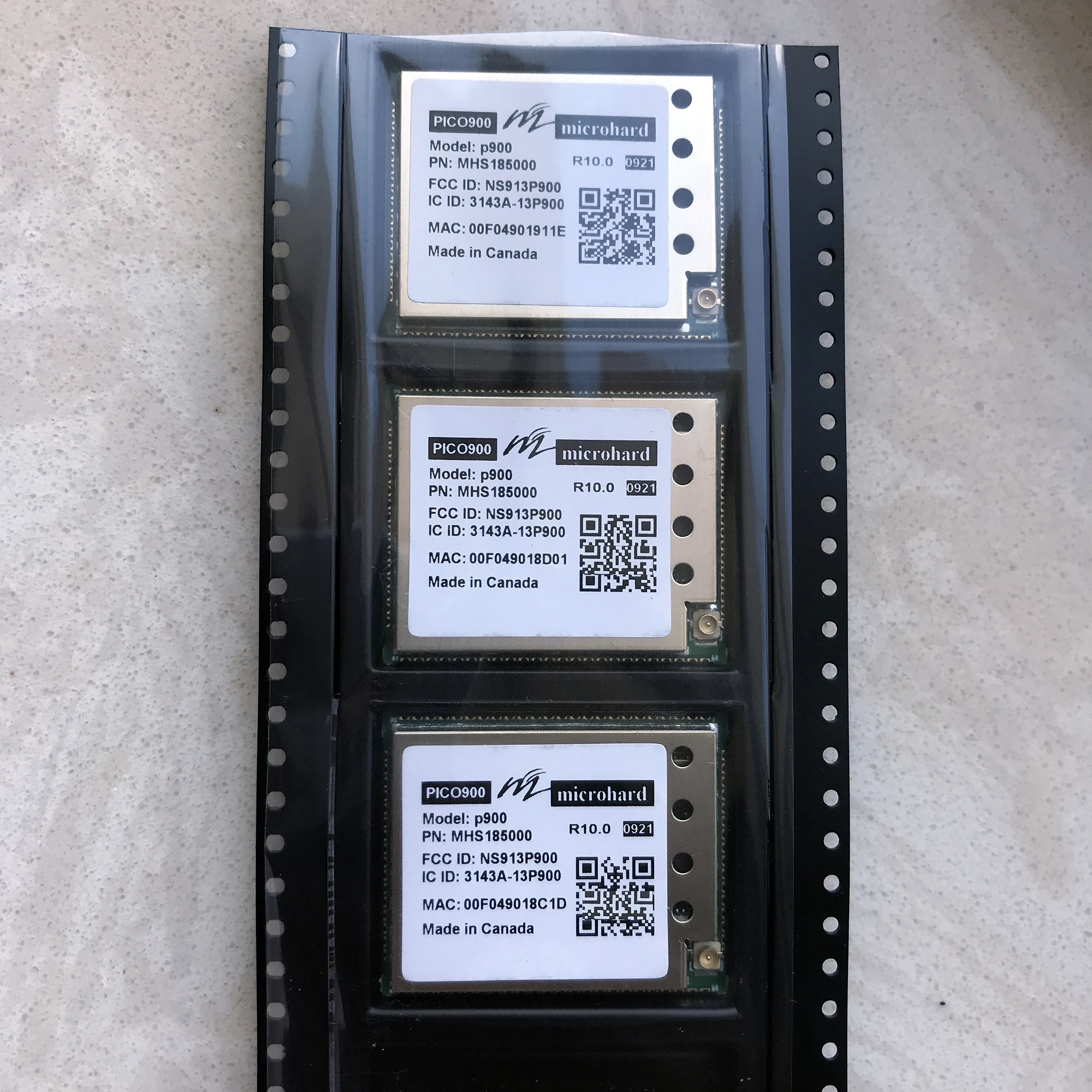 P900 Miniature Mesh 1W Moduli Wireless Mhs185000