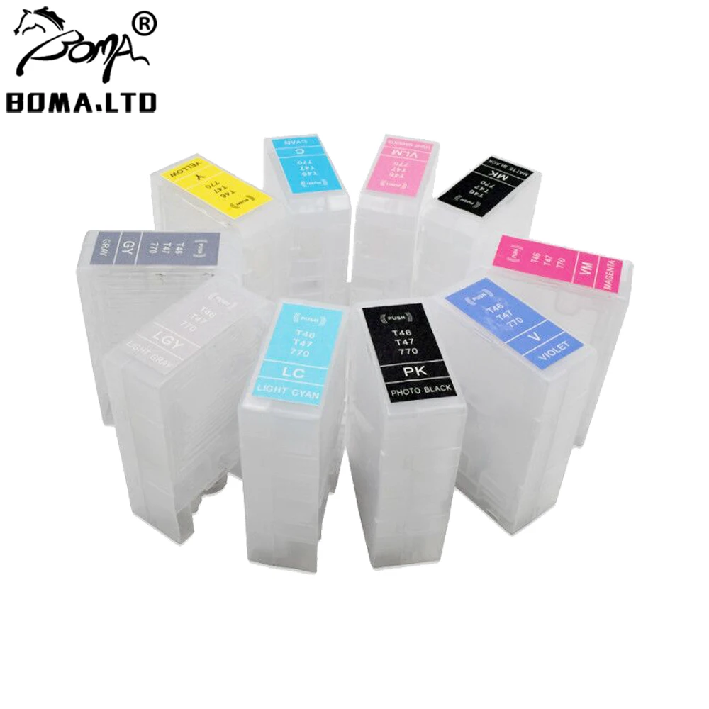 Cartuccia T46 T46S P700 P900 Senza Chip Per Stampante Epson Surecolor Sc-P700 Sc-P900 Senza Chip