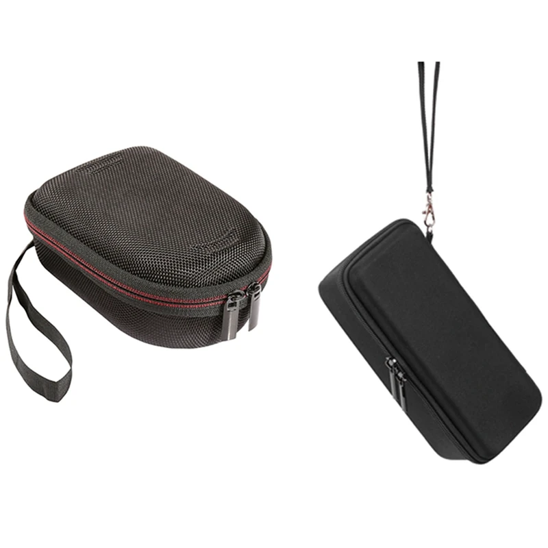Custodia Eva Per Jbl Go 3 Altoparlante Bluetooth Borsa Nera E Portatile Per Jbl Flip 5 Altoparlante Bluetooth Soundbox Nero