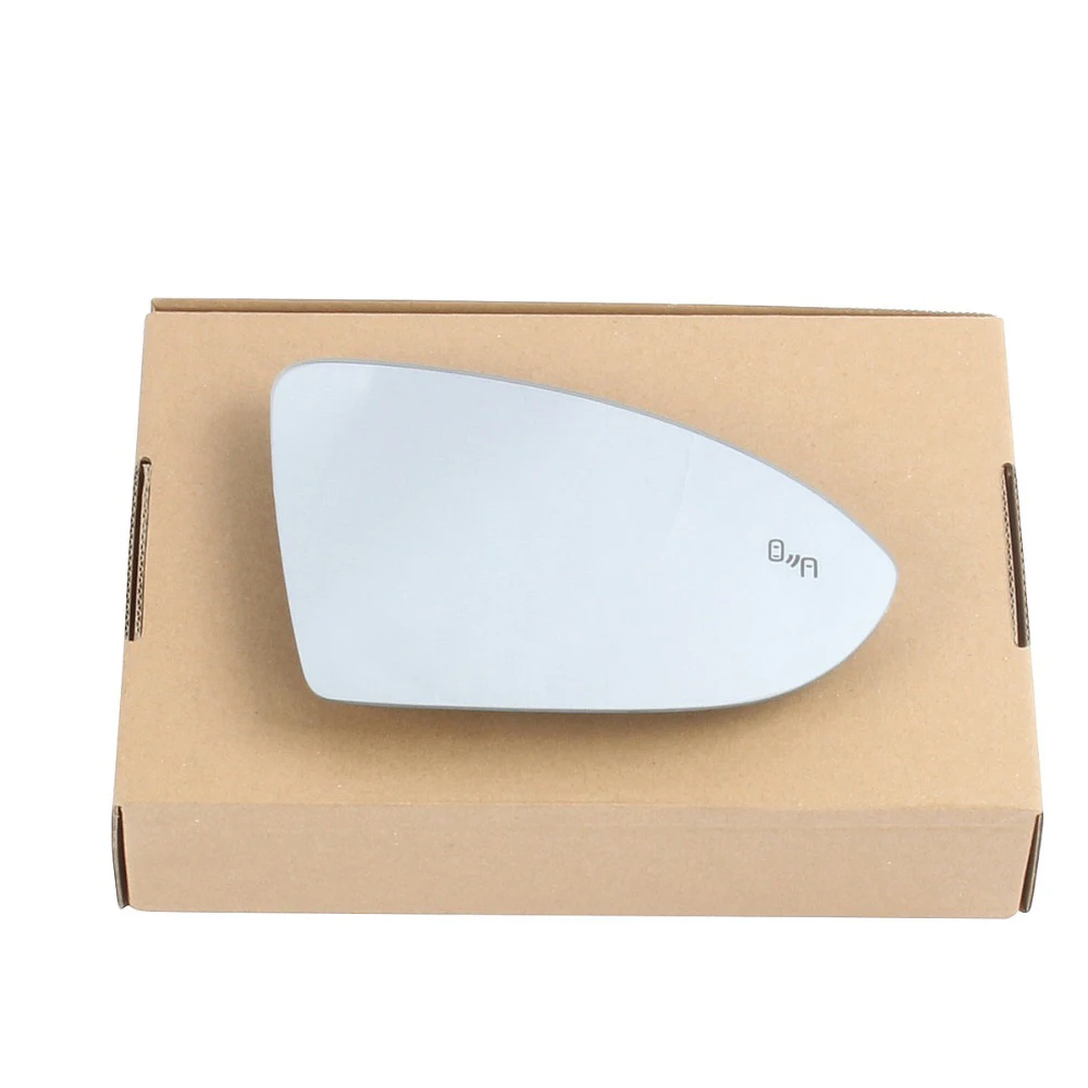 Muslimmuslimb Blind Spot Lane Change Assist Electric Power Heated Door Wing Lens Mirror Glass Per Vw G.Ti Golf Mk7 Egolf