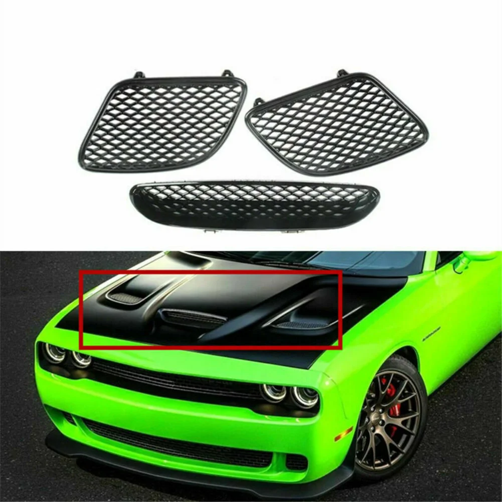 Sfiato Lunetta Cofano Per Dodge Challenger Srt Hellcat 15-18 & R/T Scat Pack 19-21 68184352Ab 68184353Ab 68184348Ac