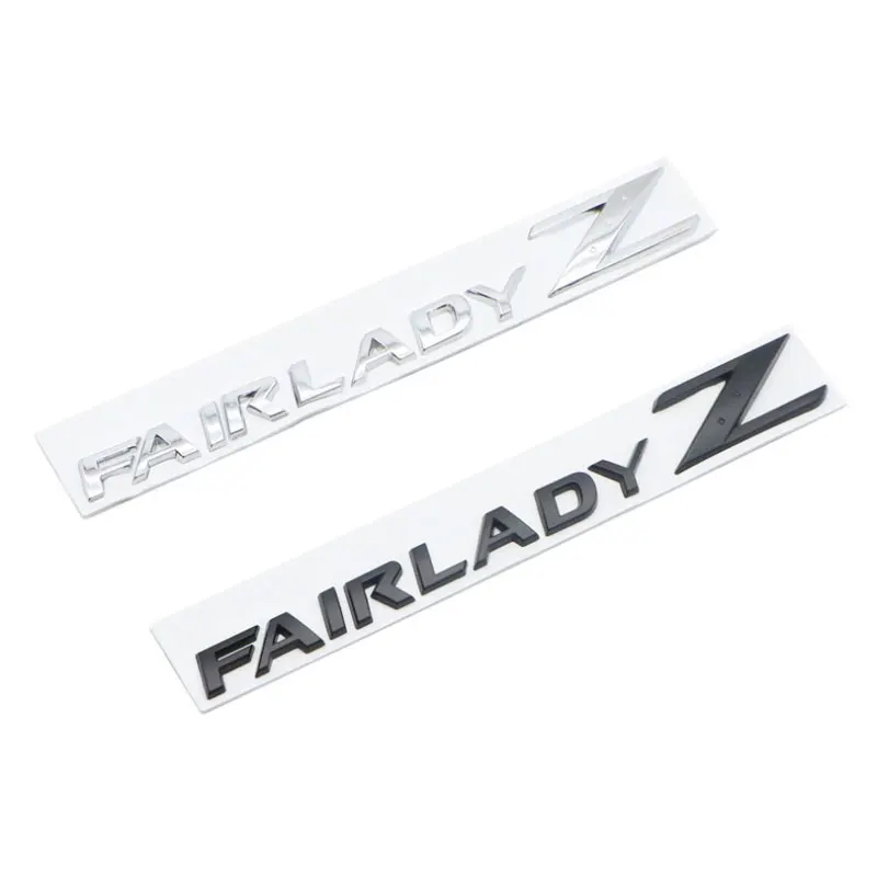 Fairlady Z Logo Trunk Etichettatura Adesivi Per Auto Per Nissan Z Series Z33 350Z 370Z Nismo Body Refit Accessori Tail Fairlady Logo