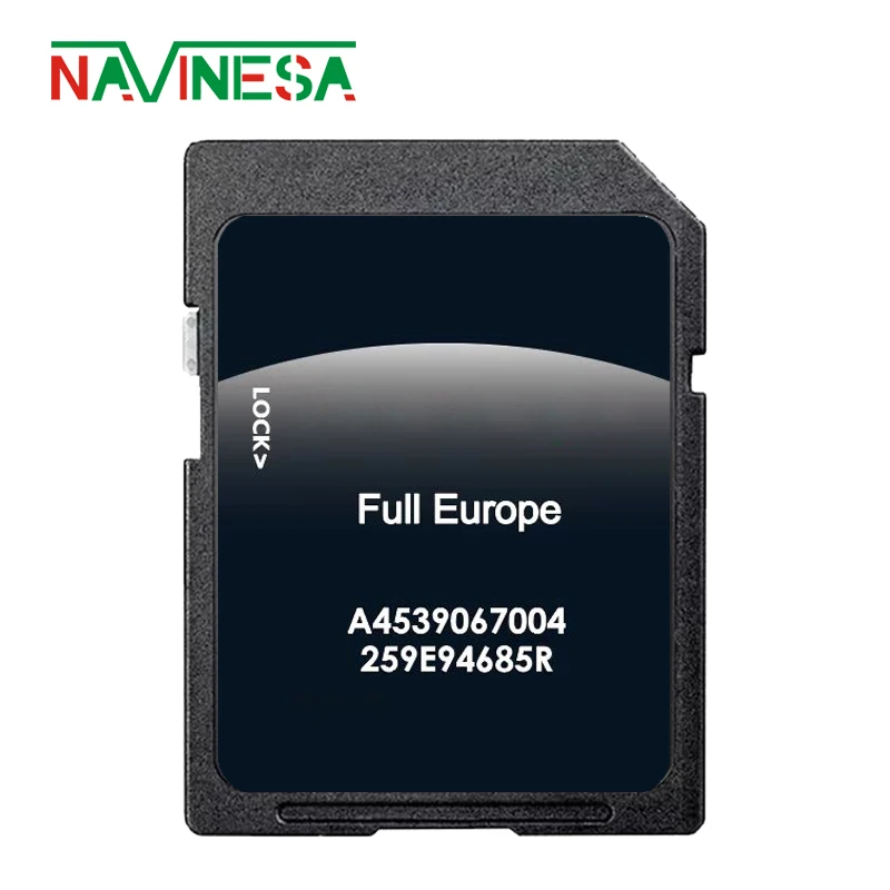 Per Smart 453 Mit Cool & Media Navigation Car Gps Map 2023 Sd Card Full Europe System Navi Muslimate Consegna Gratuita