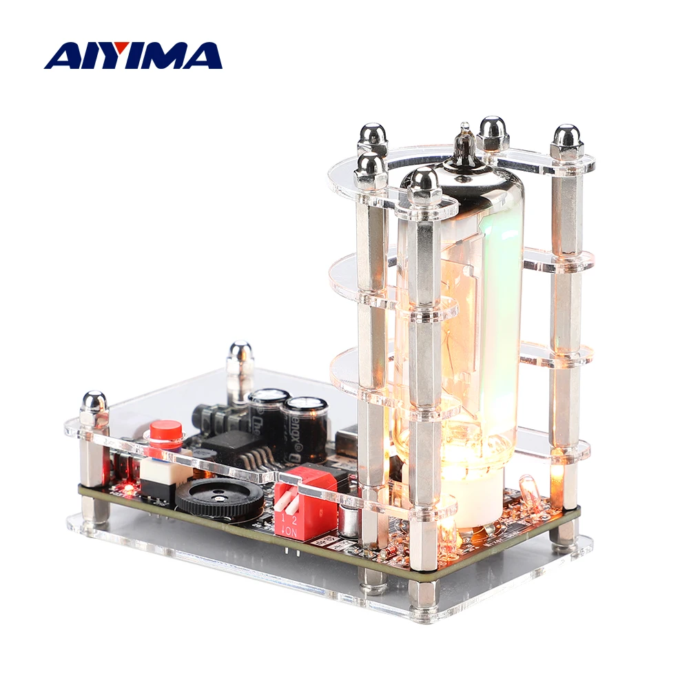 Aiyima 6E2 Tube Cat Eye Tube Driver Board Fluorescente Vu Meter Indicatore Di Livello Amplificatore Valvolare Fai Da Te Indicazione Preamplificatore S