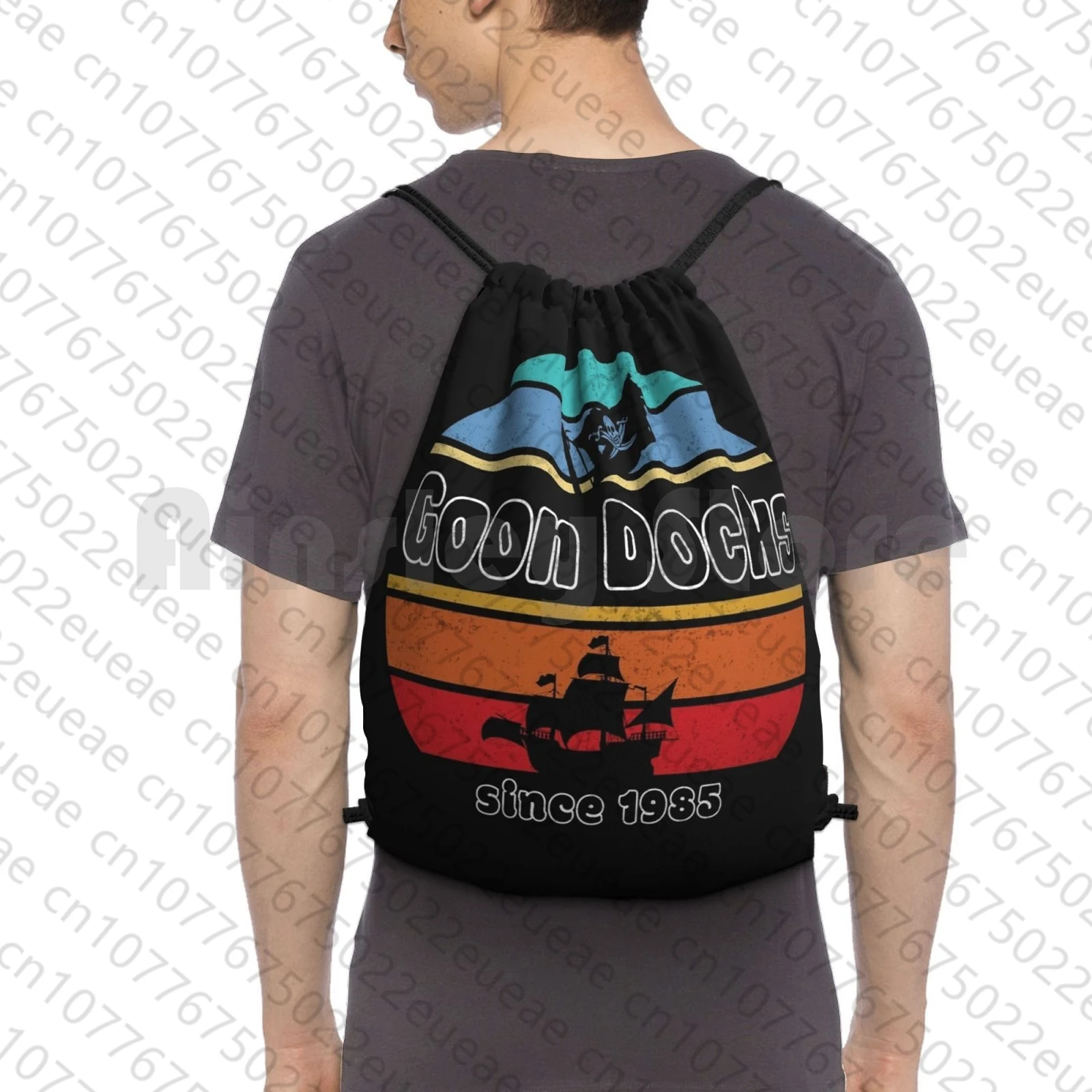 Os Goonies "Banks" Astoria Mochila Cordao Saco De Equitacua Escalada Ginajio Saco Os Goonies Goonies Astoria Dock Cult Filmes