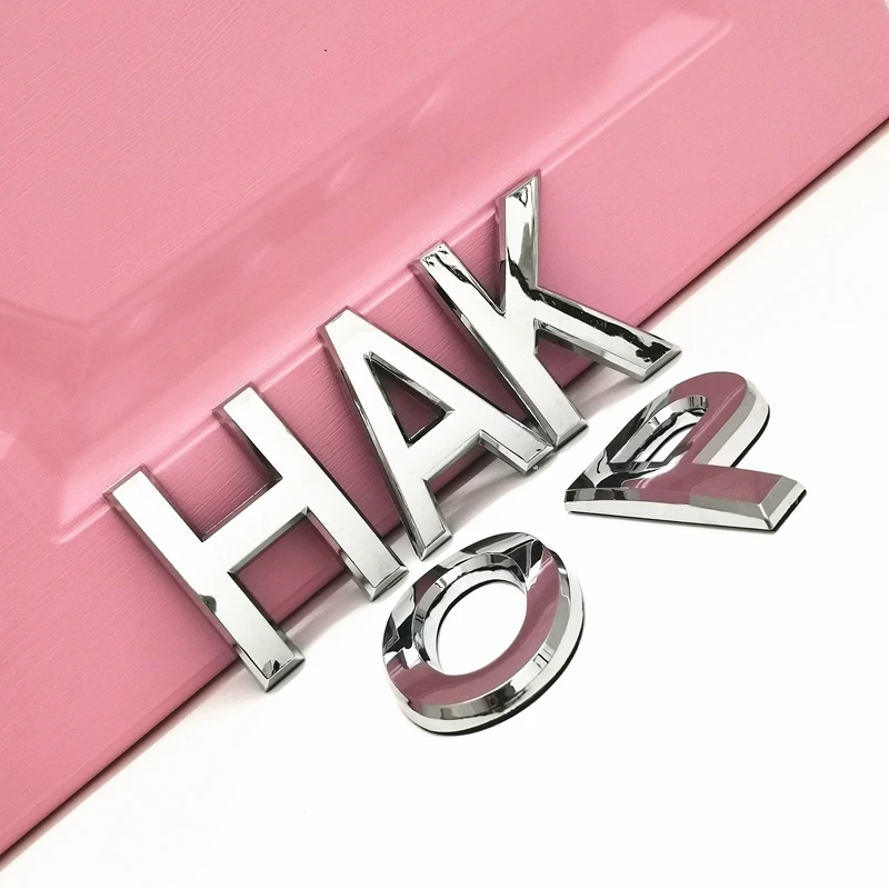 Numeri Civici Lettere Targa 5Cm/ 7Cm Distintivo Alfabeto 3D Logo Argento Cromato Adesivi Per Auto Automobili Accessori Per Auto Adesivi