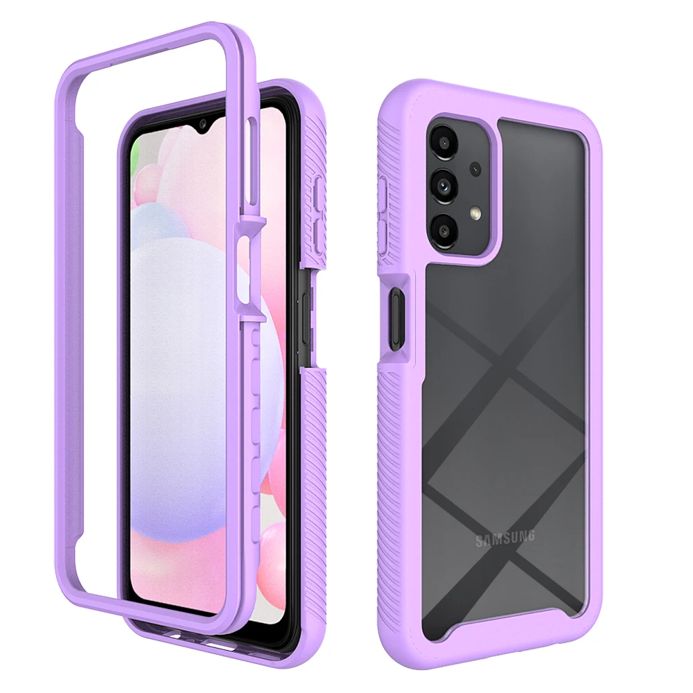Pannello Posteriore Antiurto Per Samsung Galaxy A13 4G A23 4G A23 5G Crystal Bumper Protect Cover Per Samsung Galaxy A33 5G A53 5G