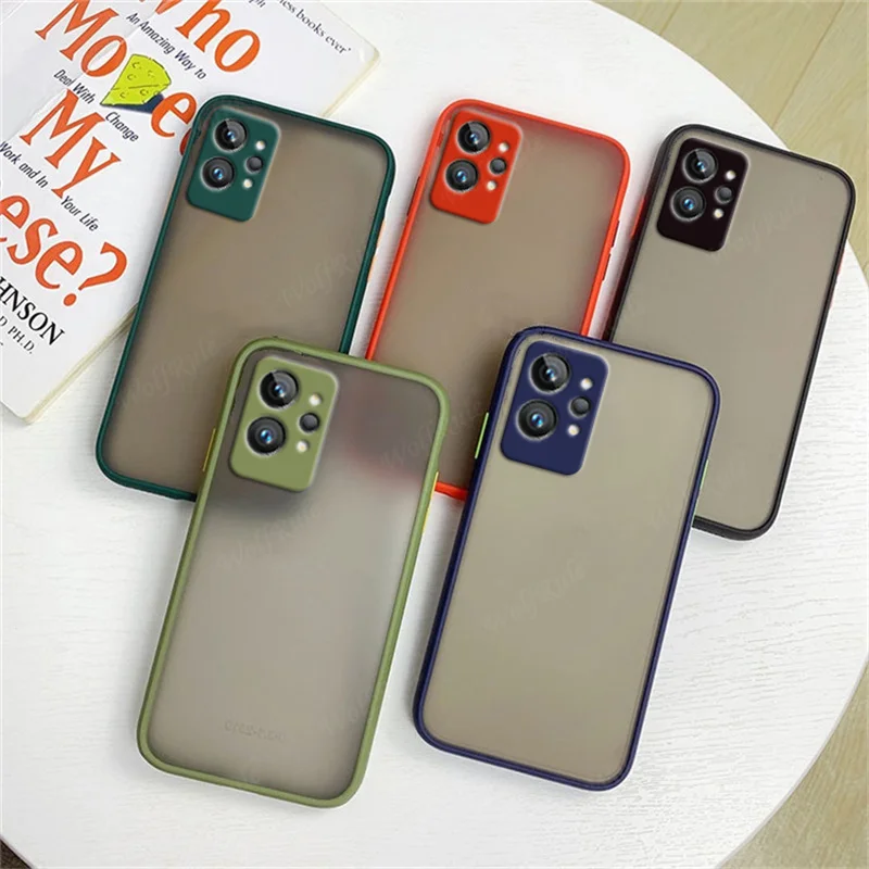 Per Cover Oppo Realme Gt 2 Pro Custodia Per Realme Gt 2 Pro Capas Cover Opaca Traslucida Antiurto Per Realme Gt2 Gt 2 Pro Fundas