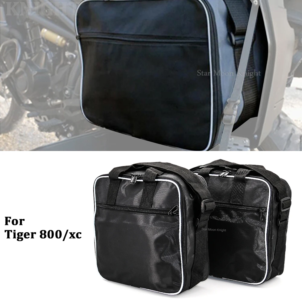 Per Tiger 800 / 800Xc Black Liner Tiger 800 / 800Xc Borsa Interna Per Bagaglio Da Viaggio Per Moto