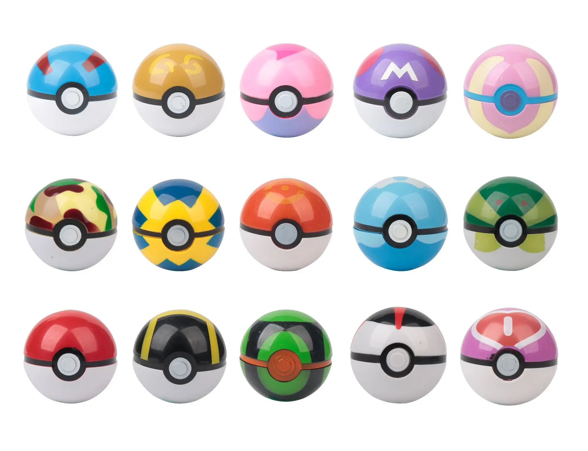 Tomy Pokemon Pikachu Poke Ball Pikachu Poke Ball 7Cm Pop-Up Poke Ball Kids Figure Action Toy Pokemon Decoration Holiday Gift