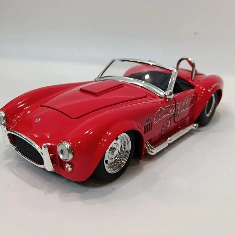 Jada1:24 1965 Shelby 427 Cobra S/C Diecast Modello In Metallo Auto Giocattolo In Lega Per Bambini Artigianato Collezione Di Decorazioni