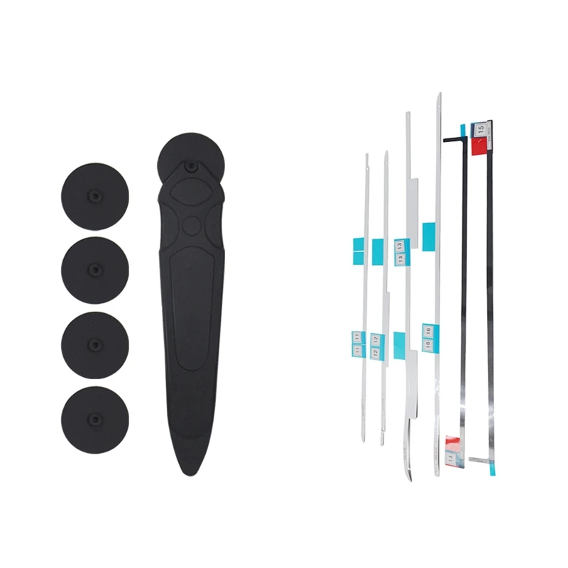 New-Lcd Strisce Adesive Nastro Strumenti Di Apertura Kit Ruota Di Apertura Per Imac A1419