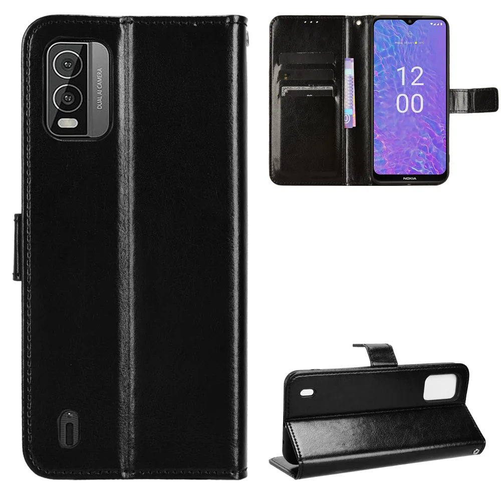 Custodia Magnetica Flip Per Smartphone Nokia C210 Cover In Pelle Pu Di Lusso Per Nokia C210 Business Con Borsa Per Telefono Con Clip