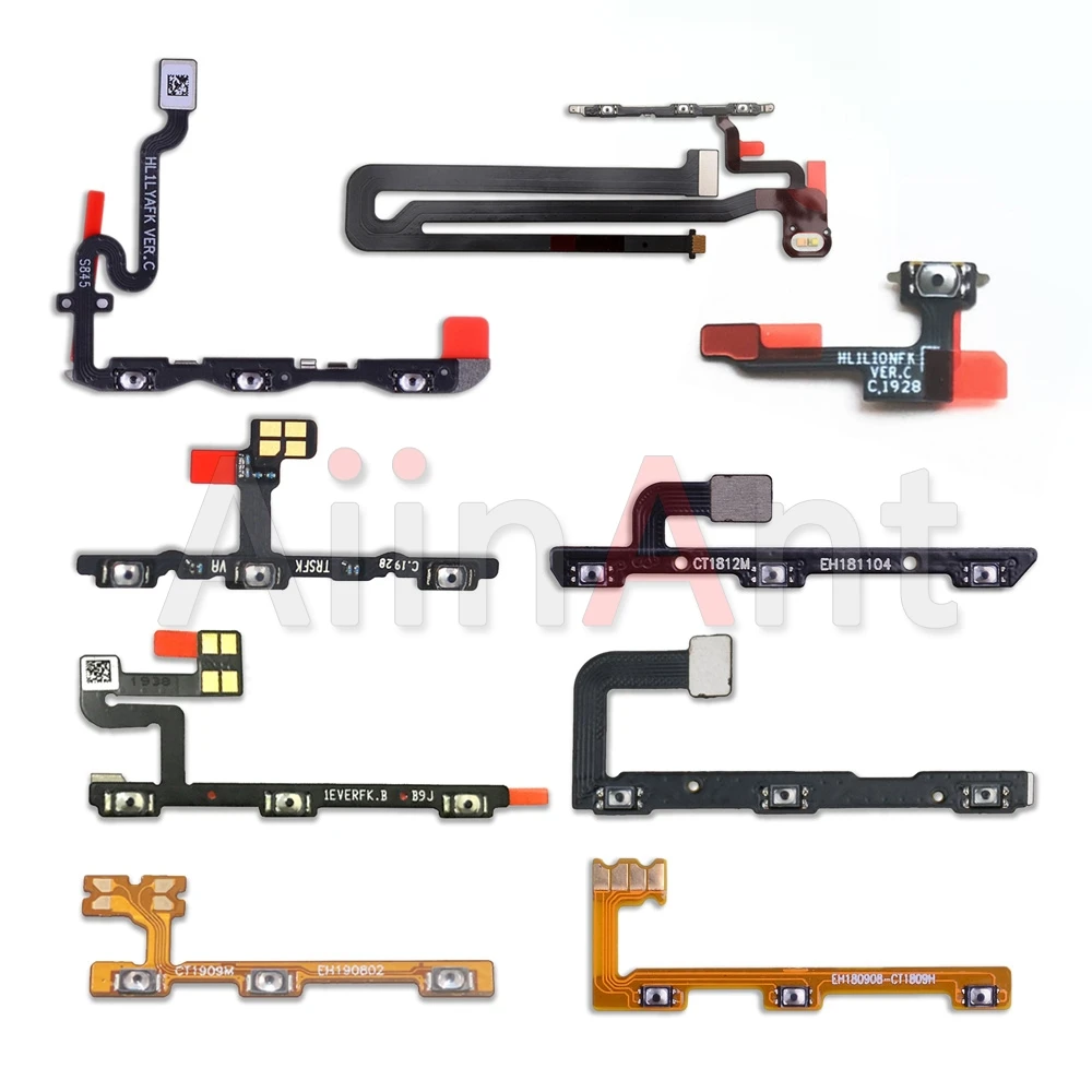 Pulsante Originale Interruttore A Chiave Volume On Off Power Flex Cable Control Ribbon Per Huawei Mate 8 9 10 20 20X 30 Lite Pro Phone Parts