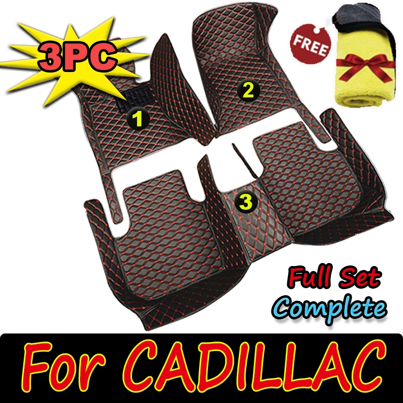 Tappetini Auto Per Cadillac Ats Ct6 Deville Xts Escallade Srx Xt5 Cts Cts (4 Porte) Cts (2 Porte) Cts-V Sts Xlr Xt6 Accessori Auto