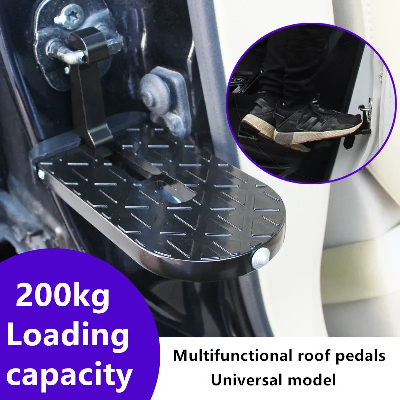 Foldable Car Roof Rack Step Car Door Step Multifunction For Cadillac Ats Bls Cts Xt4 Xt5 Atsl Xts Sts Srx Escalade