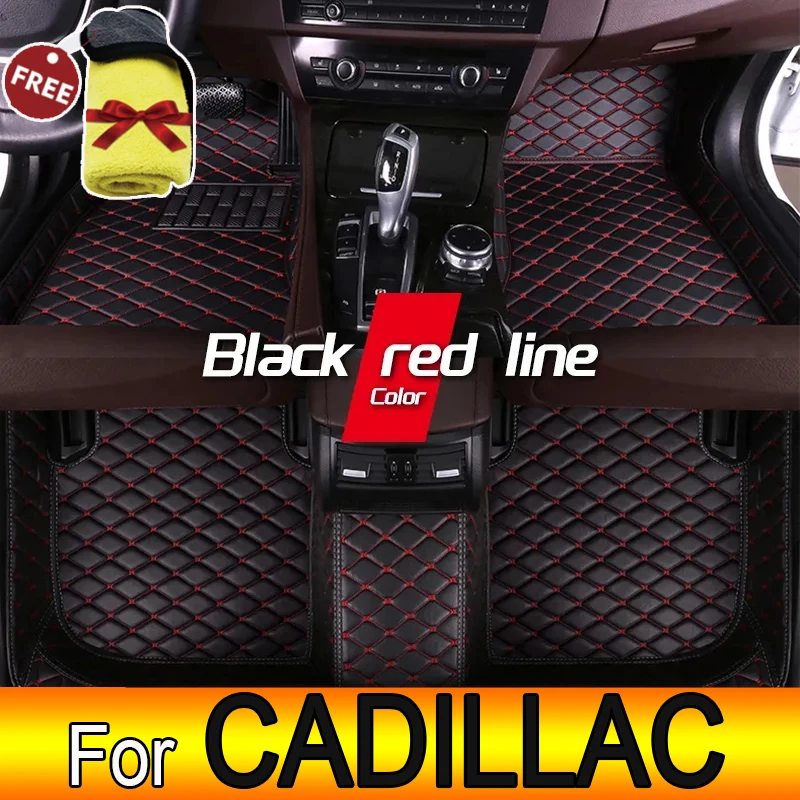 Tappetini Auto Per Cadillac Ats Ct6 Deville Xts Escallade Srx Xt5 Cts Cts (4 Porte) Cts (2 Porte) Cts-V Sts Sls Xlr Accessori Auto