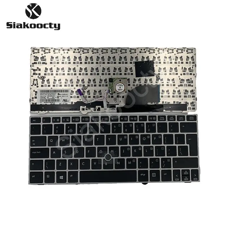 Siakoocty Laptop English Keyboard For Hp Elitebook 2170P 2170 With Pointing
