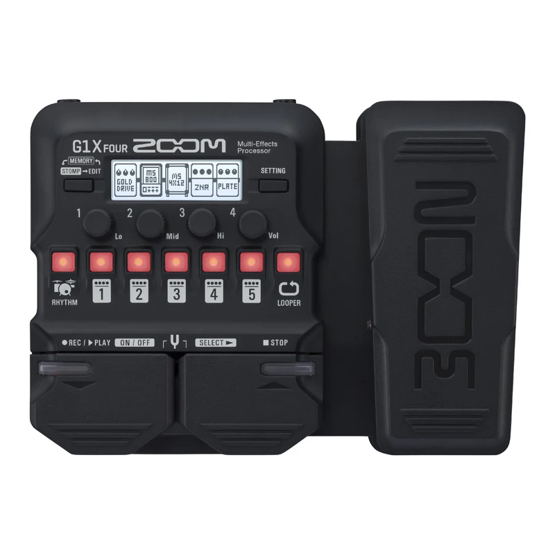Zoom G1On G1X Quattro A1X Chitarra Elettrica In Legno B1Xon Bass B3 G3Xn G5N Effetti Completi