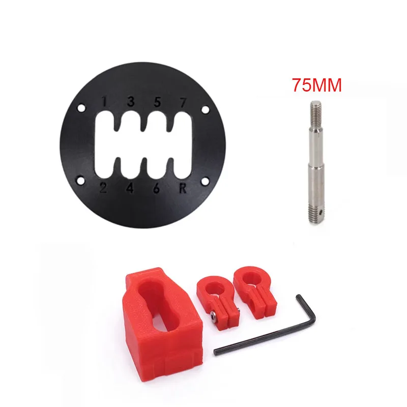 Aggiornamento Mod Mold Damping Short Throw/Short Shifter Mid Plate Real Feel Kit Di Modifica Per Accessori Per Ingranaggi Thrustmaster Th8A