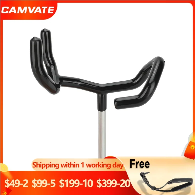 Camvate Microfono Boom Pole Holder Supporto Per Culla Per Impugnatura Head On Mic E C Stand Per Studio Fotografico Audio Video