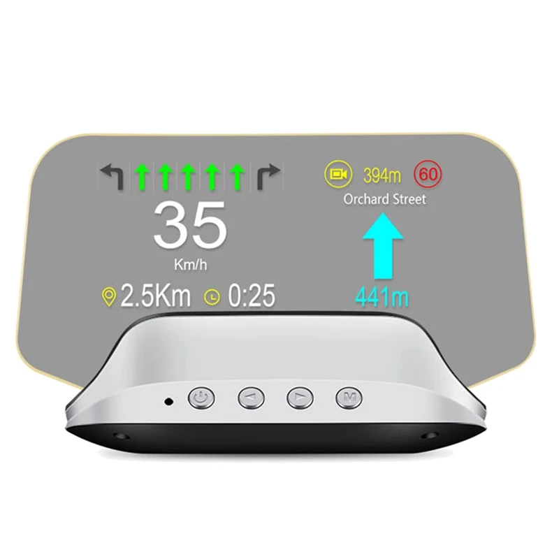 C3 Best Obd2 Hud Car Head Up Display Digital Speed Projector Allarme Di Sicurezza Versione Aggiornata Oil Temp-Boom