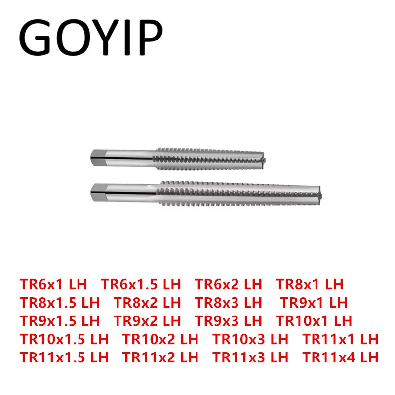 3 Pz Tr6 Tr8 Tr9 Tr10 Tr11 Lh T-Trapezoidale Tr Tipo Lh Filettatura Rubinetti Personalizzazione Supporto Materiale In Acciaio Ad Alta Velocità