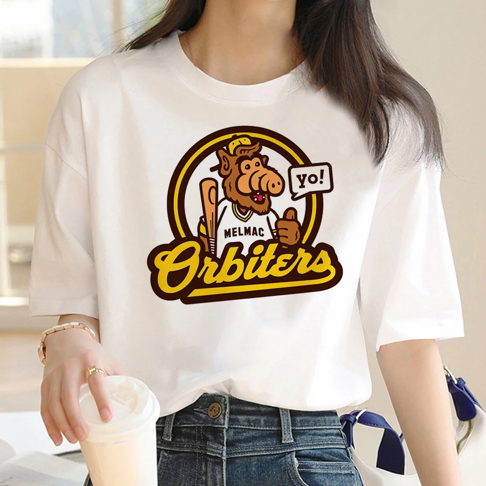 Alf Tee Women Anime Tee Girl Abbigliamento Giapponese