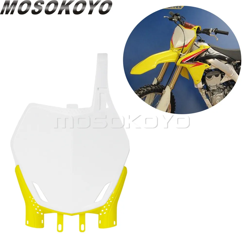 1X Bici Della Sporcizia Di Motocross Targa Anteriore Universale Per Honda Yamaha Suzuki Drz400S/M Rm-Z Rm Dr-Z Dr 85/125/250/400/450 Enduro