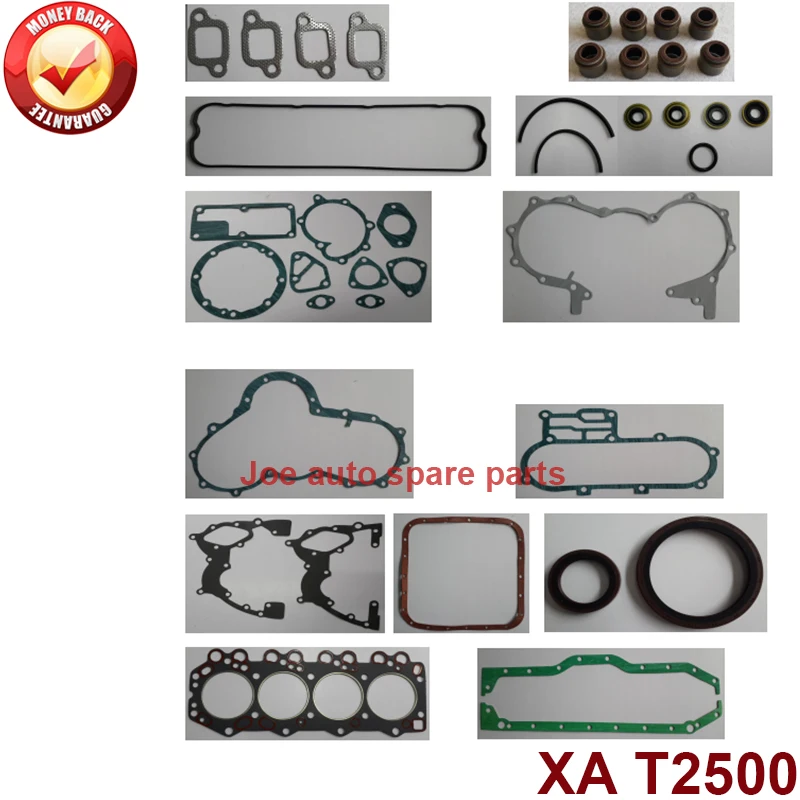 Xa Completo Di Riparazione Di Revisione Del Motore Completo Guarnizioni Set Kit Per Mazda T2500 2.5L